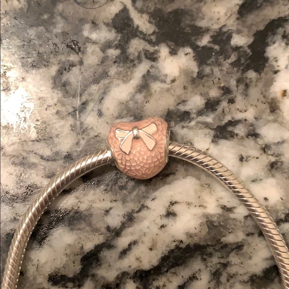 Pandora Jewelry - Pink pandora heart charm